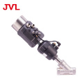 JVL plastic head air control pneumatic stainless steel angle seat valve